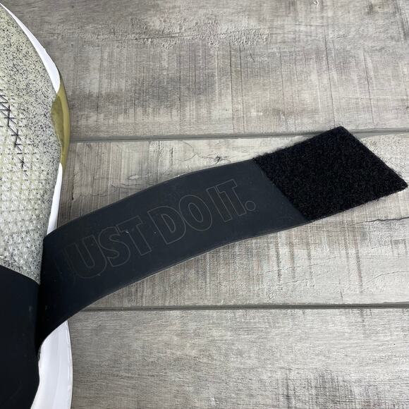 Womens NIKE AIR ZOOM Strong Grey Training Strap Shoes Sz 9 Running Fashion - Picture 7 of 11